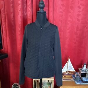 Avia Black Textured Jacket